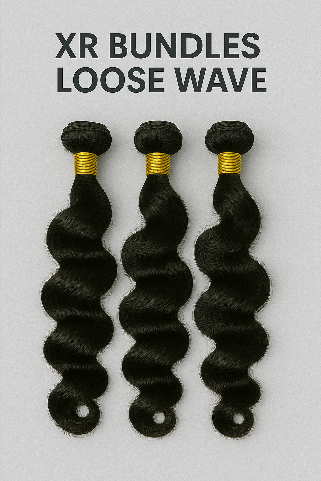 3 Loose Wave Bundles + Frontal