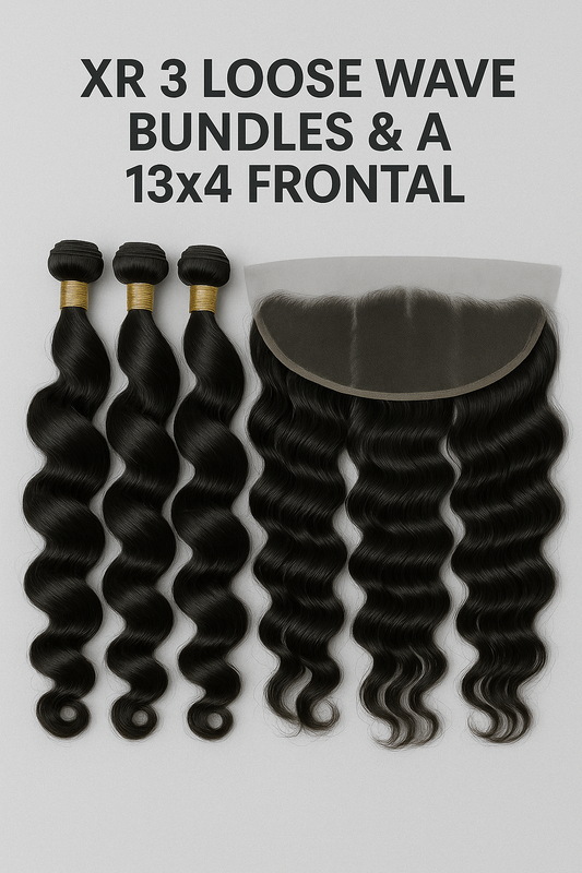 3 Loose Wave Bundles + Frontal